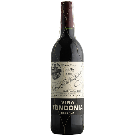 Rioja Reserva, Vina Tondonia 2010, R. López de Heredia Viña Tondonia