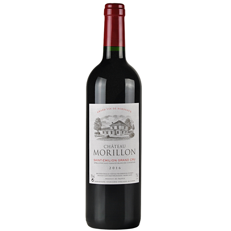 Chateau Morillon 2016, Grand Cru Saint Emilion